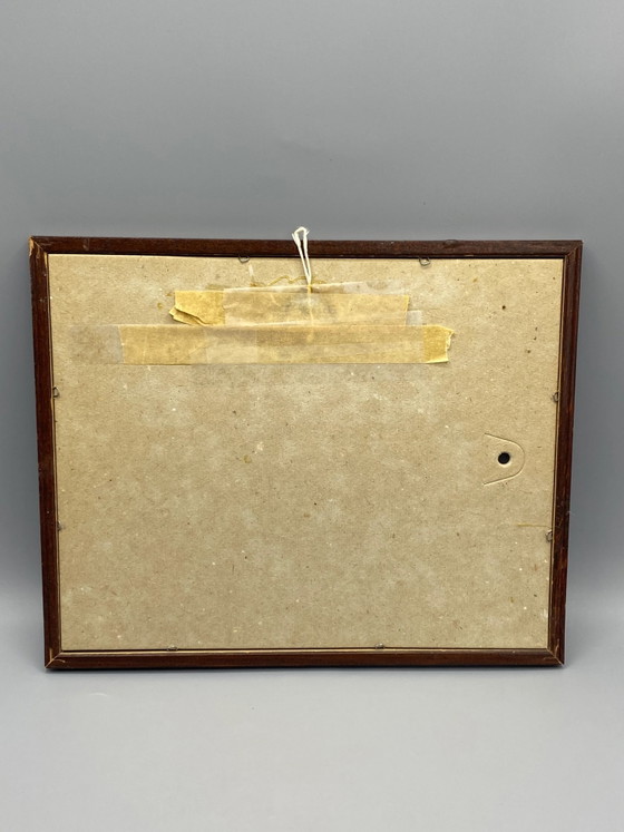 Ivo Cenkovčan – Druck auf Metallfolie – Kroatische Naive Kunst – 1982 – Gemälde & Zeichnungen (photo 4 of 6)