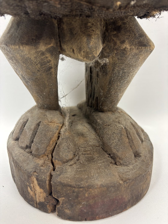 Image 1 of Estatua de Songye Nkisi – República Democrática del Congo – Auténtica pieza de arte tribal (60 cm)