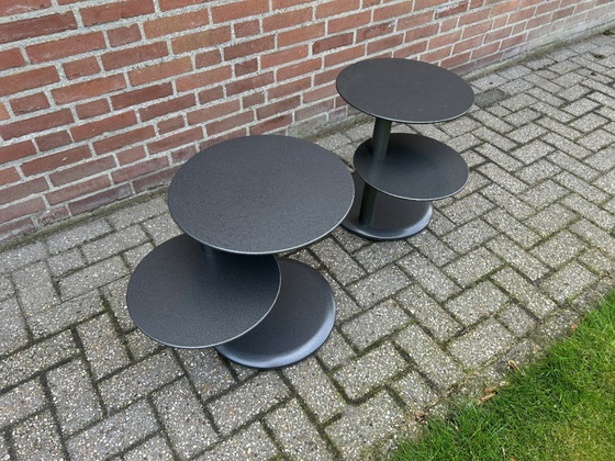 Image 1 of 2x tables d'appoint Leolux Cyclo 2ème génération