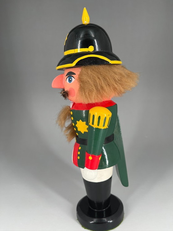 Image 1 of Schiaccianoci in legno vintage – 25 cm – Decorazione natalizia / Articolo da collezione / Stile retrò per le feste