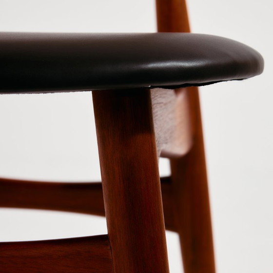 Image 1 of MK9478 CH33 sedia da pranzo in teak di Hans J. Wegner per Carl Hansen & Søn, Set di 6