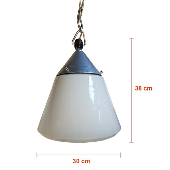 Image 1 of Bauhaus hanglamp van Marianne Brandt en Hin Bredendieck voor Kandem, jaren 1930