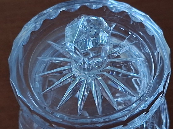 Image 1 of Bohemian Crystal - honey/jam jar
