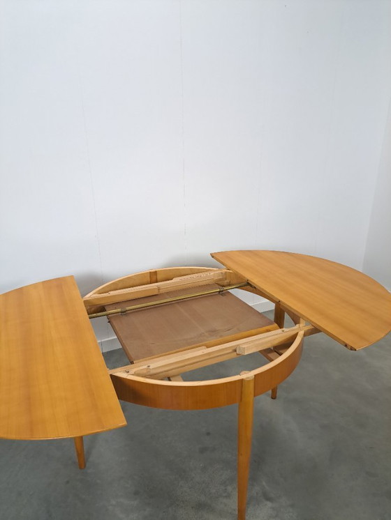 Image 1 of Tavolo da pranzo rotondo estensibile Lübke Design