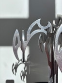 Portacandele dal design insolito in metallo - Gotico - Cyber ​​Gothic - Y2K
