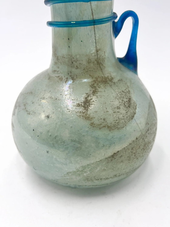 Vaso in vetro Scavo blu Cenedese, inizio XX secolo – Vasi (photo 10 of 12)
