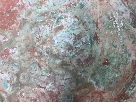 Image 1 of Huge 19th century French copper kettle with levers