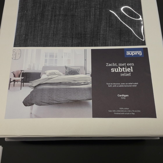 Image 1 of Auping Cardigan Grey duvet cover - 240x220