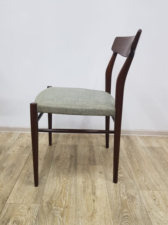 Chaises Mid-Century No. 603 de Lübke, années 1960, Lot de 5 – Chaises de salle à manger, Mid Century Modern (photo 15 of 17)