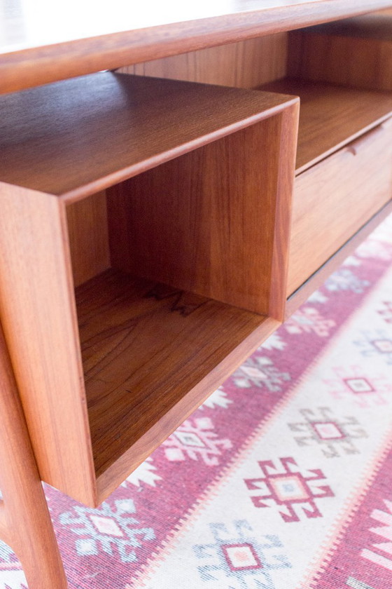 Image 1 of Omann Jun Model 75 Desk Vintage Teak Danish