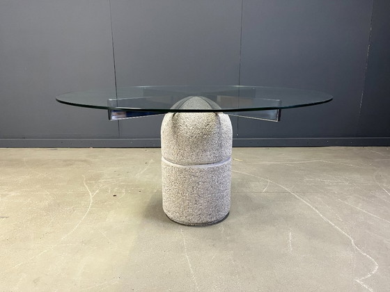 Image 1 of Mesa de comedor "Paracarro" de Giovanni Offredi para Saporiti, años 70