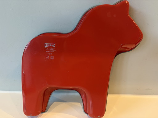 IKEA Drommar Dala torta di cavallo in scatola vintage retrò