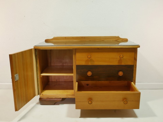 Image 1 of Vintage ladekast, dressoir, jaren 1950, Duitsland