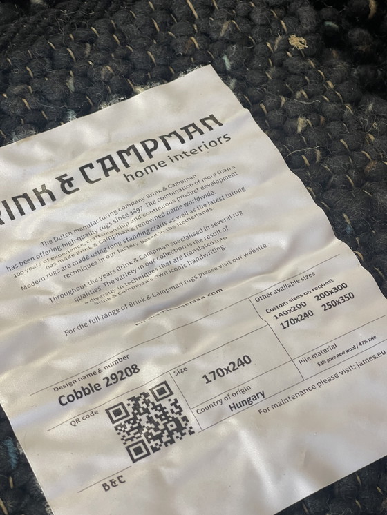 Image 1 of Brink en Campman Cobble tapijt NIEUW