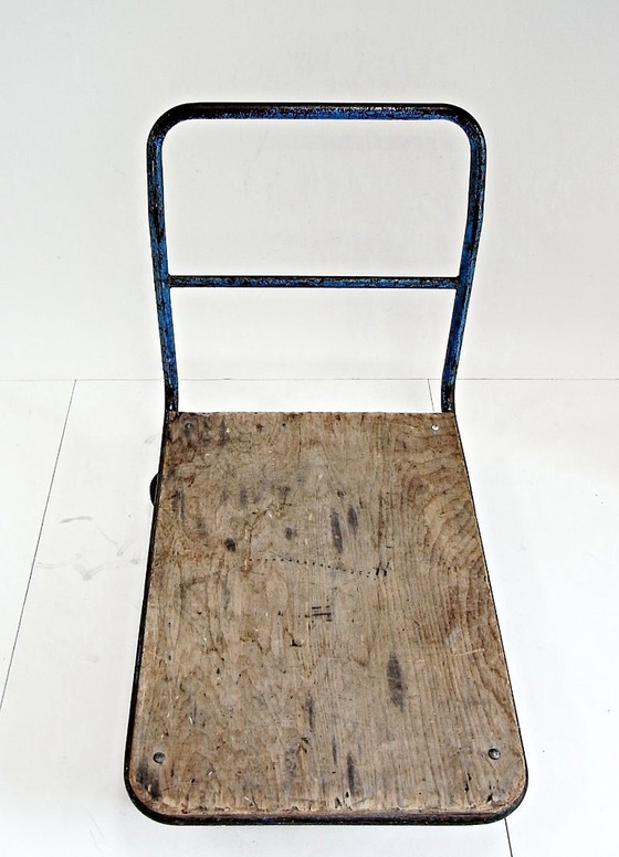 Image 1 of LAZY WORK ligstoel, platformwagen, multifunctioneel, uniek exemplaar