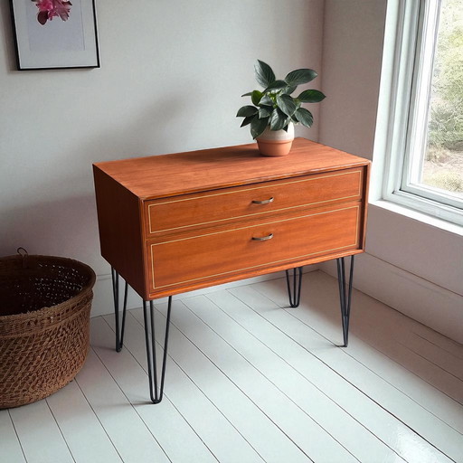 Vintage Teak Drawer Cabinet | wall cabinet | formula Kempkes
