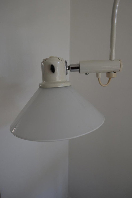 Image 1 of Vintage white floor lamp