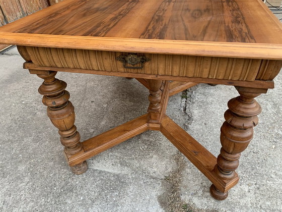 Antique Carved Table, 1890 – Dining tables (photo 6 of 8)