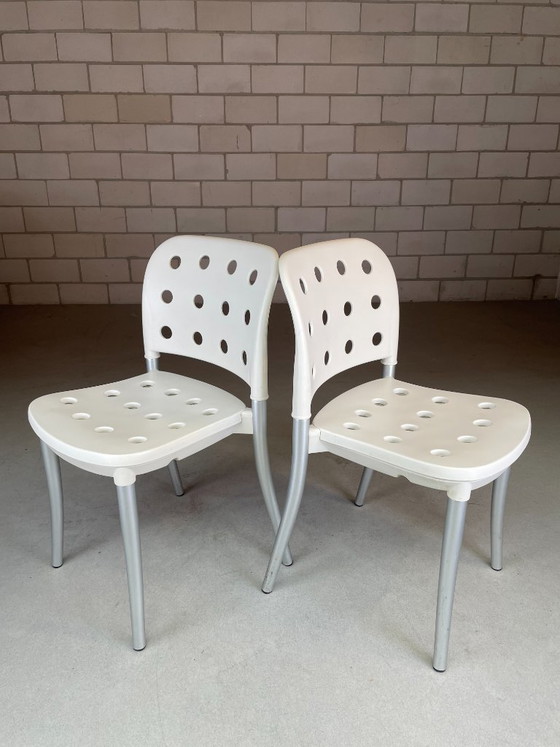 Halifax Minni Chair, Citterio (Voorraad: Meerdere) – Eetkamerstoelen, Plastic, Aluminium (photo 2 of 24)