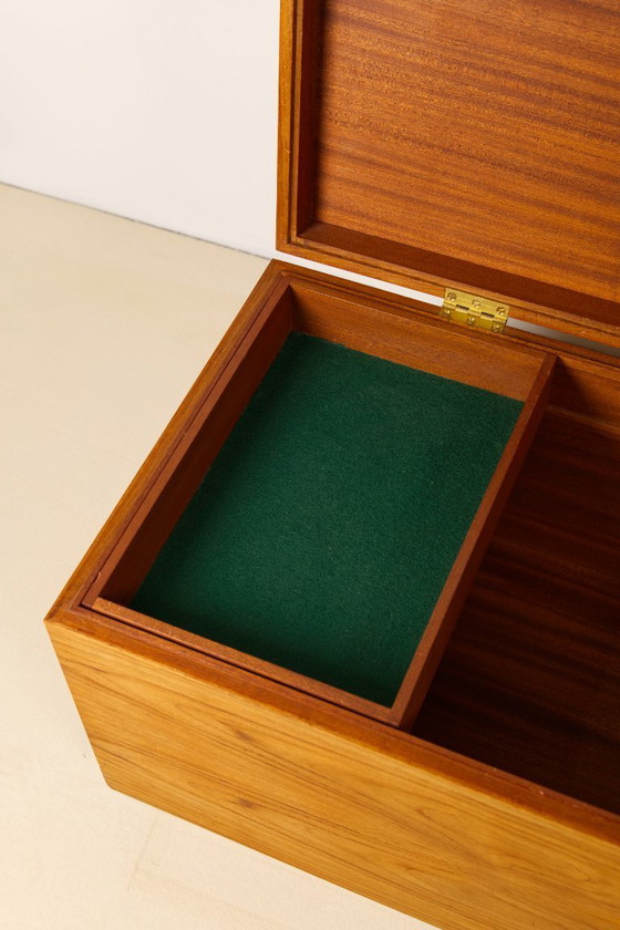 Image 1 of Baúl cofre para mantas de teca de mediados de siglo de Riis Antonsen, Aabenraa Dinamarca, años 60