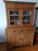 Schöner Malines/Jugendstil-Salon-Schrank