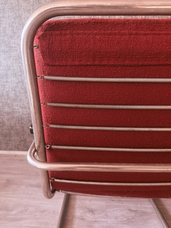 Image 1 of Rare L. vd Vlught (Gispen) Armchair, Model VI-A-138, 1931-