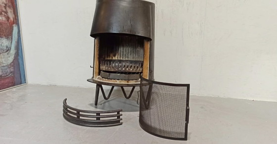 Image 1 of Stufa a legna di metà secolo Tasso Denmark