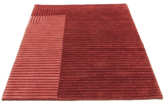 Modern Designer Hand-knotted Wool Rug New & Unused 176 x 123 cm, Rugs & carpets, Orange (photo 3 of 9)