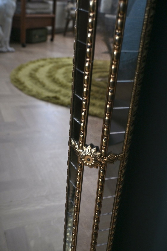 Image 1 of Grand miroir en mosaïque vénitienne