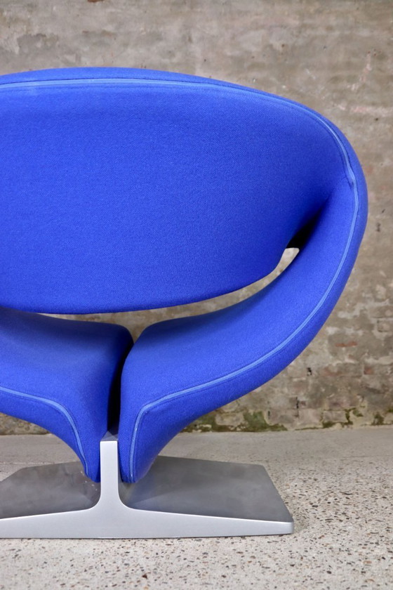 Image 1 of Artifort - F582 - Ribbon Chair + Ottoman - Pierre Paulin - 1990s