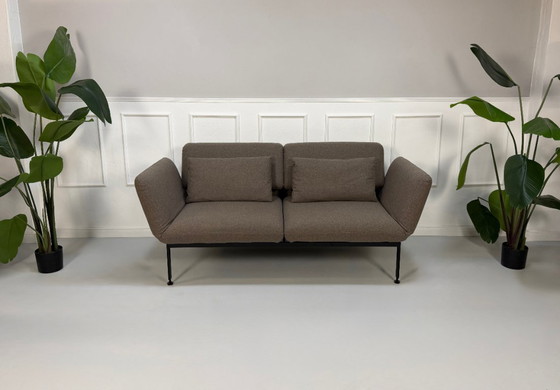 Image 1 of Sofá Brühl Roro Medium de tela marrón (de exposición)