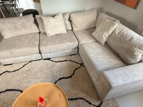 Sofá modular Whoon, Sofás modulares, Textil, Gris (foto 5 de 6)