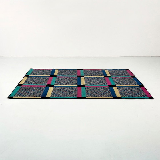 Tappeto in lana multicolore di Missoni, anni '80 – Tappeti (photo 2 of 6)