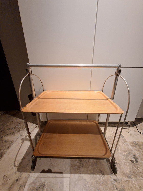 Image 1 of Platex folding table Paris 1960s 