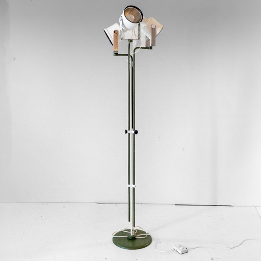 1x Mid-Century Modern Adjustable Floor Lamp by P.L. Brusasco & G. Torretta for Luci