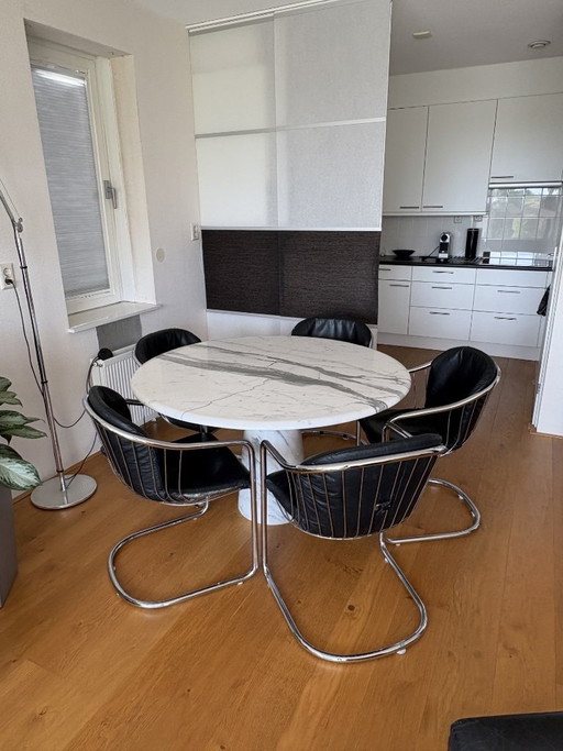 Wit Marmeren Eettafel – Marble (photo 2 of 9)