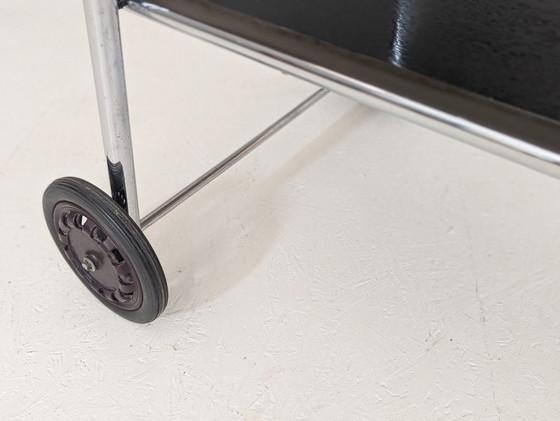 Image 1 of Carro de servicio de acero tubular Bauhaus de Robert Slezák, años 30