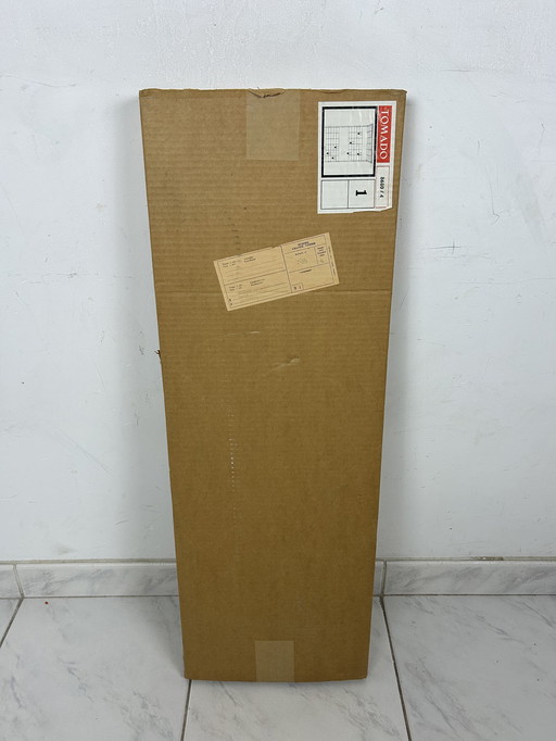 NOS vintage wall coat rack Tomado gold-colored