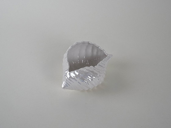 Image 1 of Decorative porcelain seashell, Italian design, 1970s, production: Italy