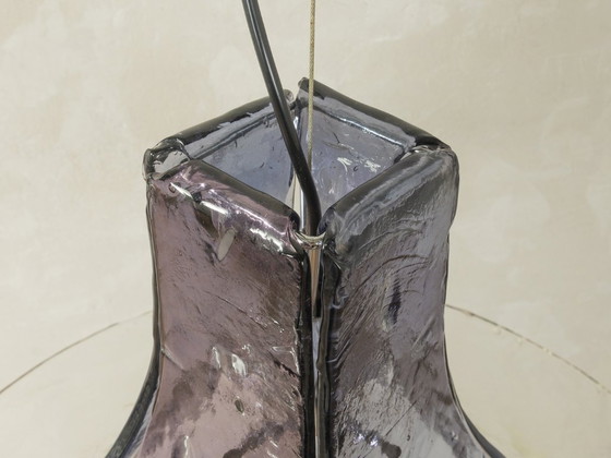 Image 1 of Plafonnier en verre de Murano, Carlo Nason, Mazzega, années 1970, Vintage