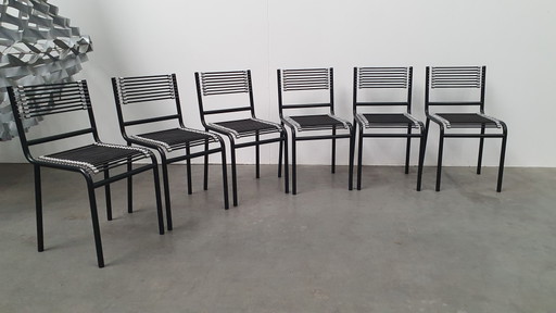 6X Rene Herbst Sandows Stoel Bauhaus