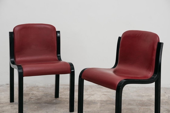 Image 1 of Paire de chaises Tisettanta de Carlo Bartoli, modèle Mito, design moderne des années 1970