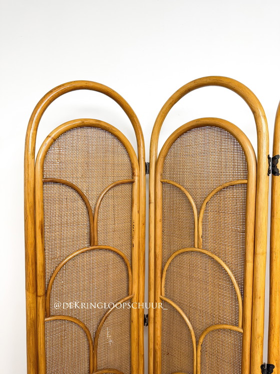 Image 1 of Divisorio vintage in rattan