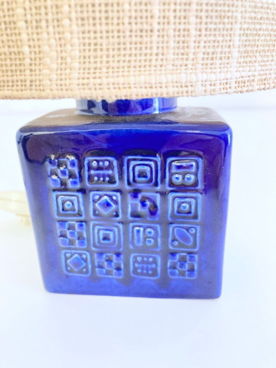 Image 1 of Lámpara de mesa de cerámica de la década de 1960, diseñada por Hans Siery para Carstens.