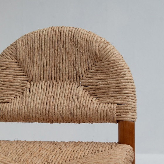 Image 1 of Set mit 6 Alessandro Becchi „Toscanolla“ Esszimmerstühlen für Giovannetti