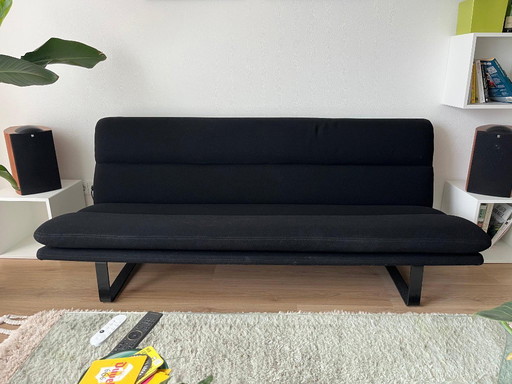 Divano Artifort Kho Liang Ie C683 a 3 posti - nero