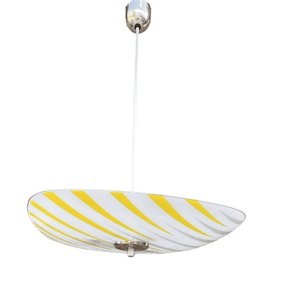 Image 1 of Brusel Napako Czechoslovakia Style Ceiling Lamp 1960s