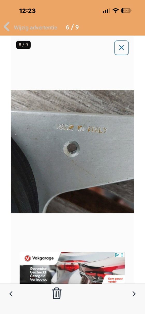 Volante sportivo vintage italiano in legno Victor M1260 – VW/Audi – 35,5 cm – Oggetti decorativi, Metal, Wood (photo 6 of 9)