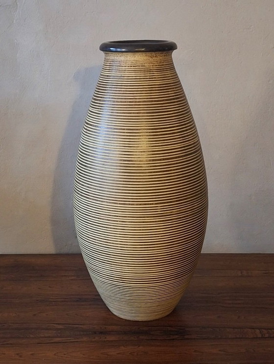 Image 1 of Large Mid Century Ceramic Floor Vase, 1960s