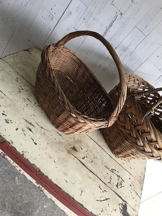 Cesti in vimini, anni '60, set di 2 – Oggetti decorativi (photo 8 of 10)